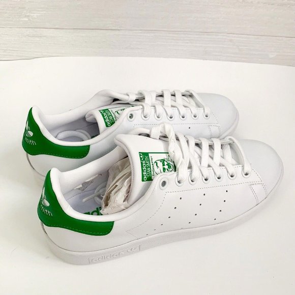 adidas Shoes - adidas Stan Smith - B24105 White & green sneakers, sz US 8